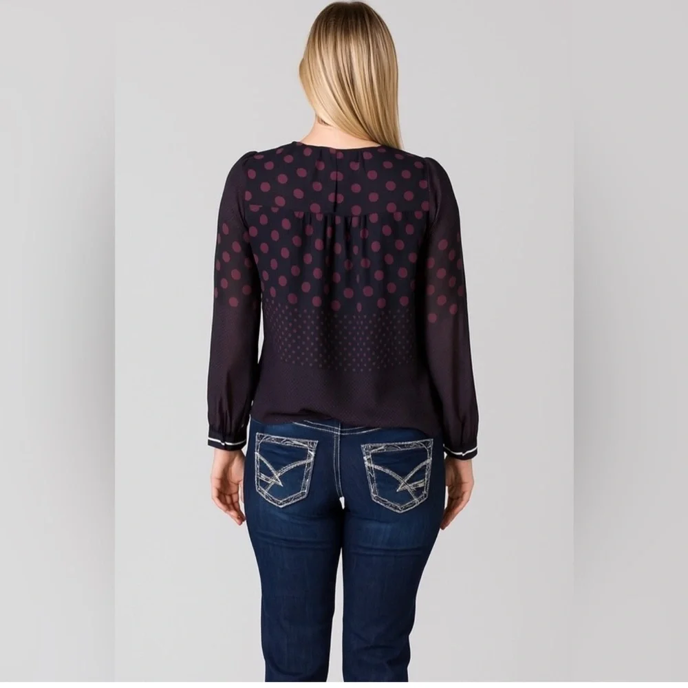 Amethyst Jeans Blue Denim with Plaid Accent